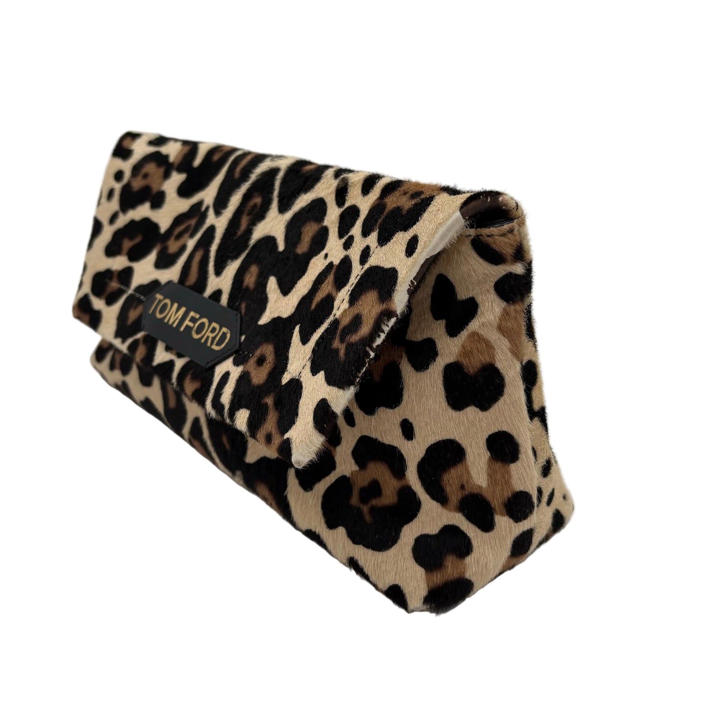 Tom Ford Cowhide Leopard Clutch