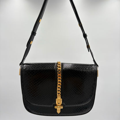 Gucci Snake Python Sylvie Shoulder Bag