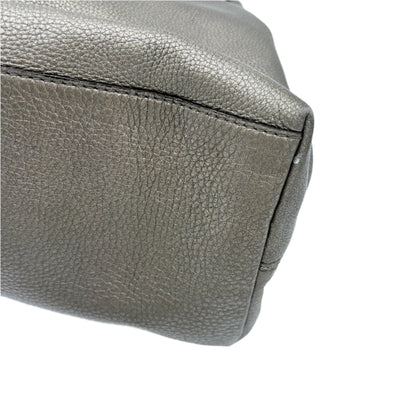 Gucci Soho Medium Leather Tote-Pewter