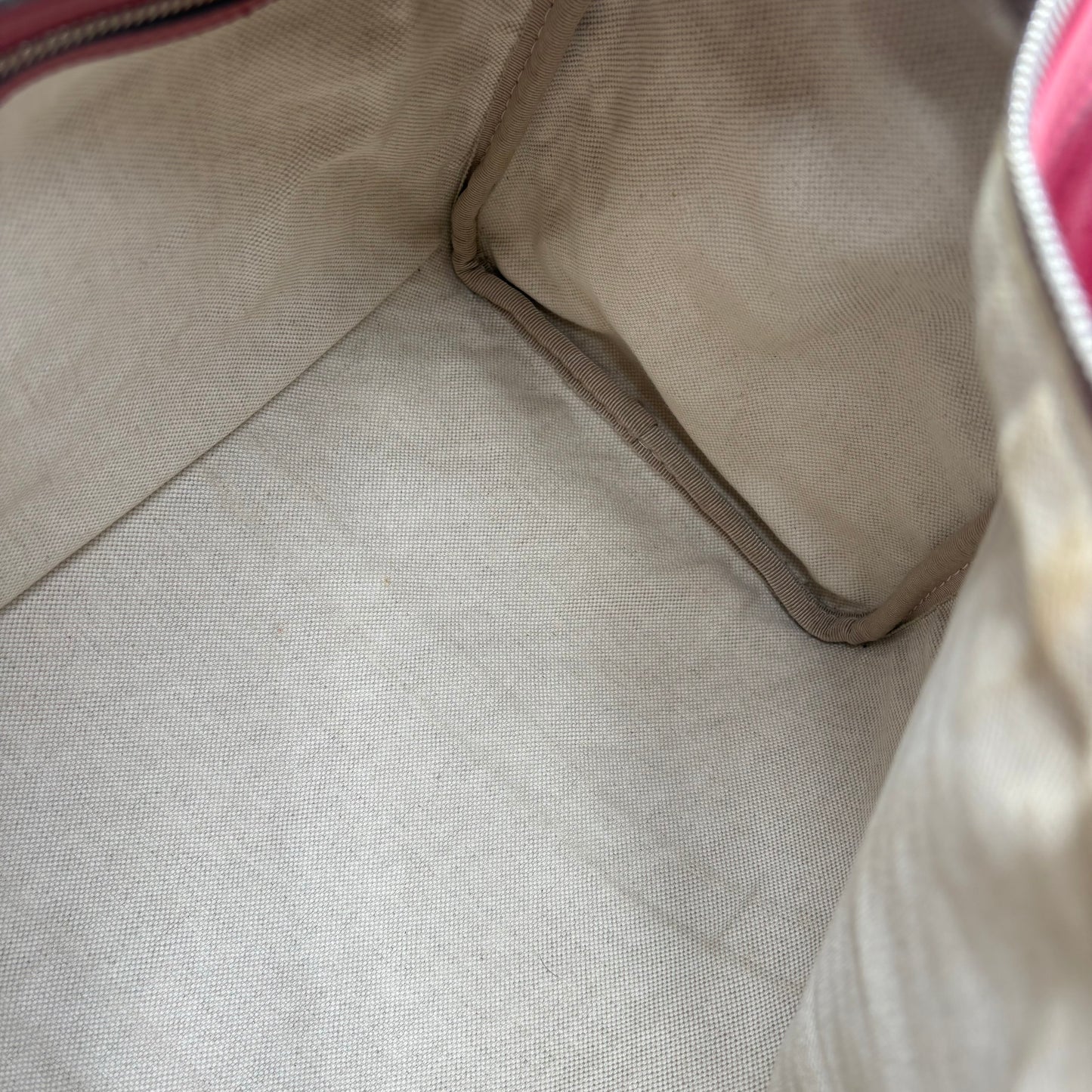 Gucci Joy Boston Bag GG Coated Canvas