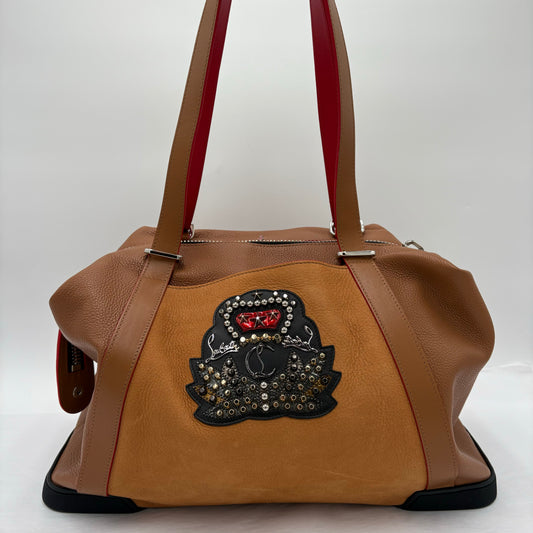Christian Louboutin Bagdamon Cognac Leather