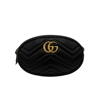 Gucci GG Marmont Black Belt Bag