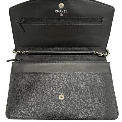 2008 Chanel Caviar Timeless Wallet On Chain