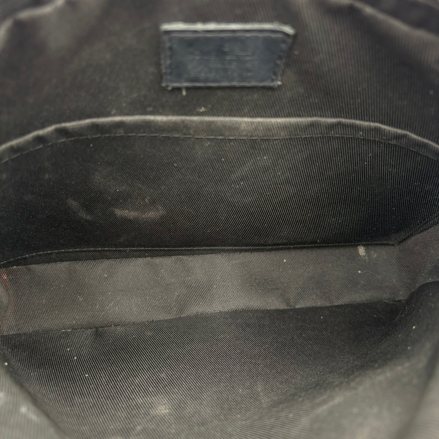 Chipped Louis Vuitton Eclipse Trio Messenger Bag