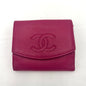 2000-02 Chanel CC Caviar Wallet Pink