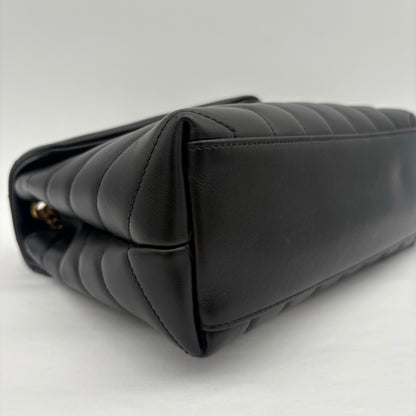 Saint Laurent Loulou Small Shoulder Bag Black