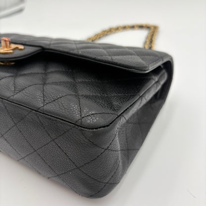 Pre 2008 Chanel Caviar Gold Hardware Double Flap