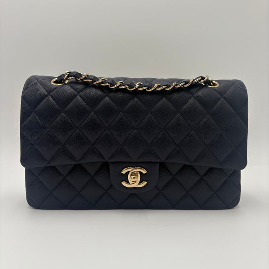 Chanel Medium Double Flap Caviar Classic
