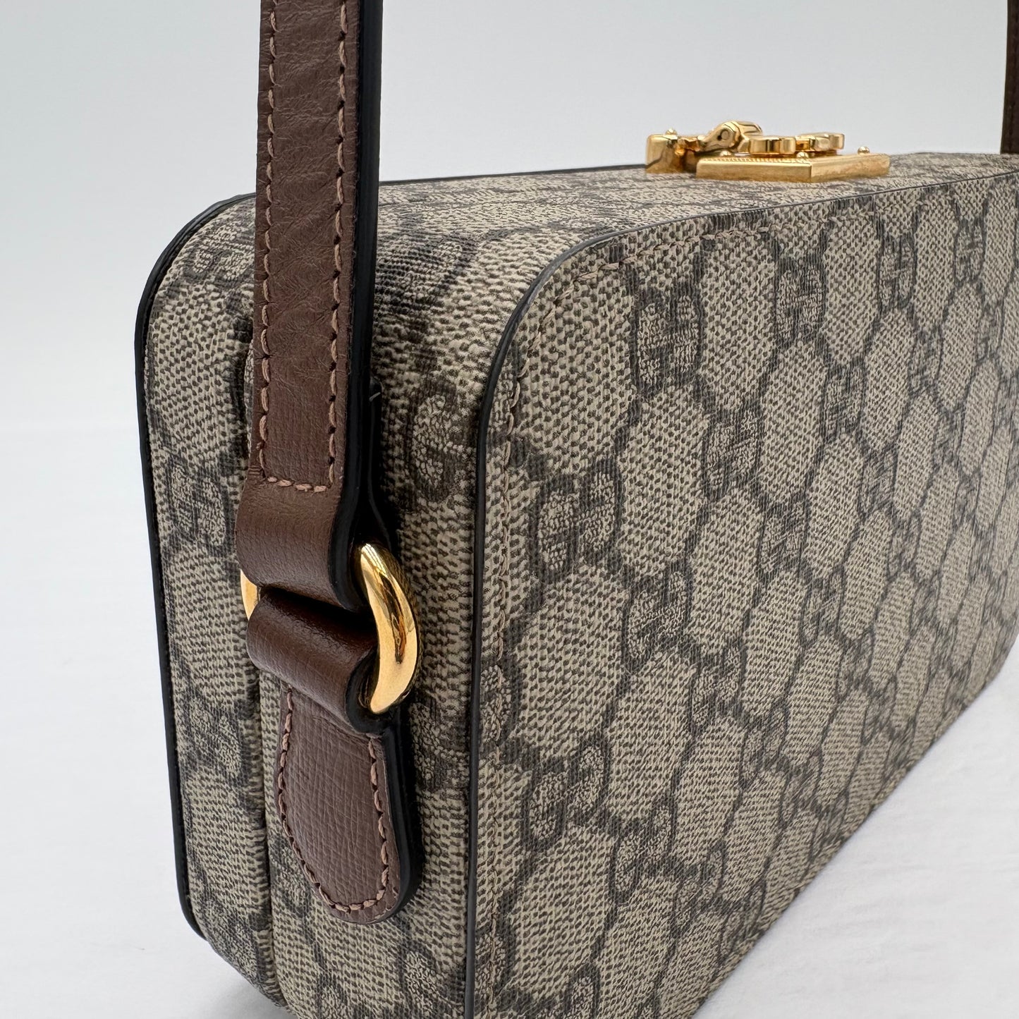 Gucci Interlocking GG Box Crossbody Purse