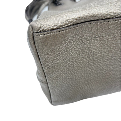 Gucci Soho Medium Leather Tote-Pewter