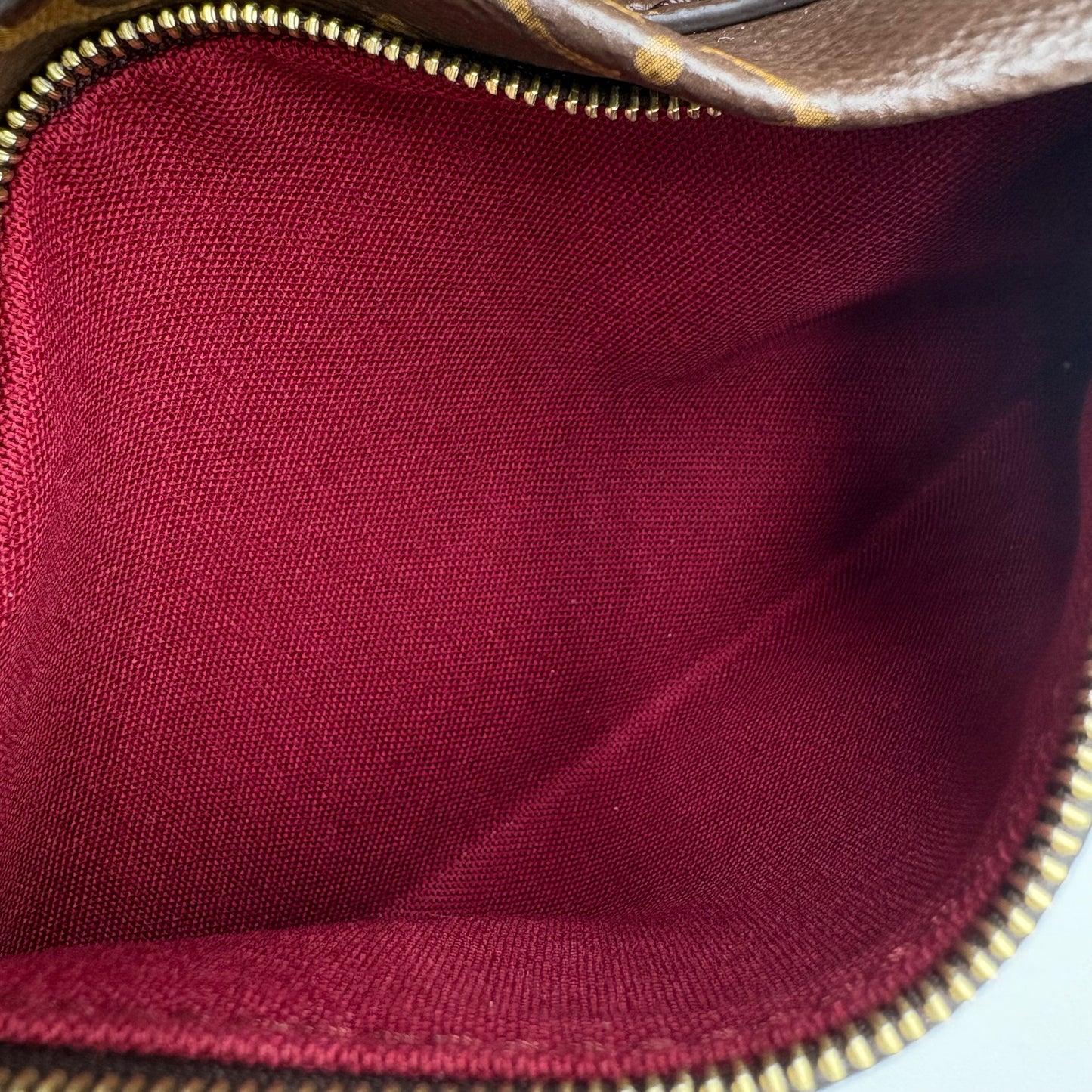 Chipped Louis Vuitton Montsouris Backpack NM