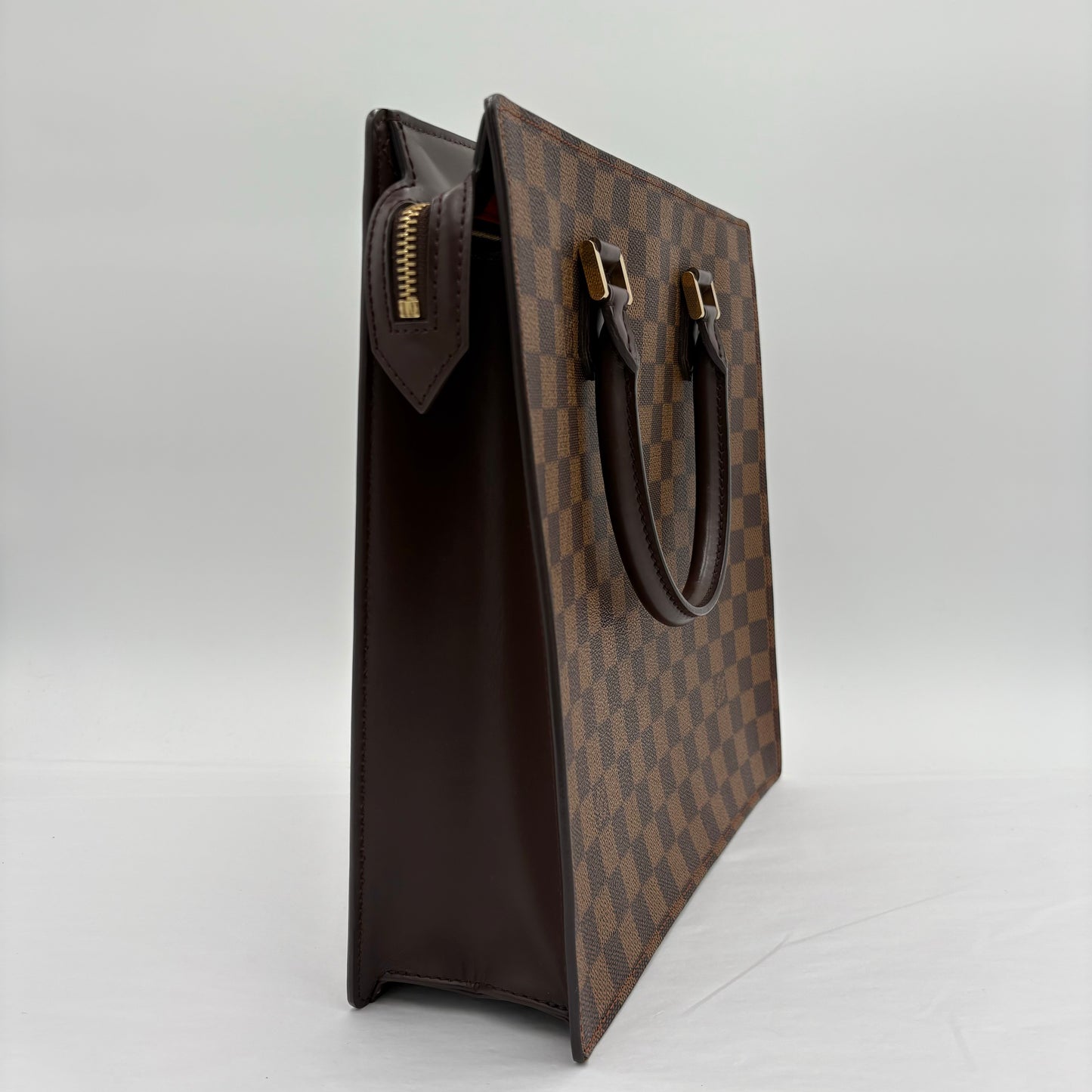2001 Louis Vuitton Sac Plat Damier Ebene