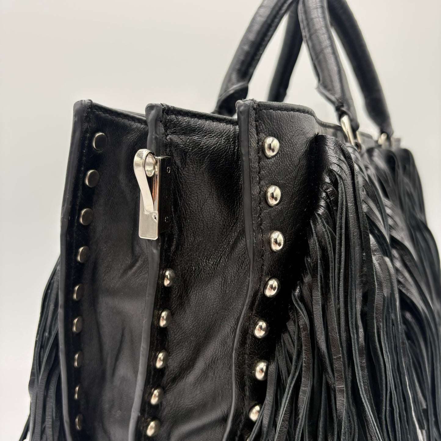Prada Fringe Top Handle Bag