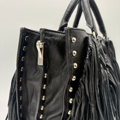 Prada Fringe Top Handle Bag