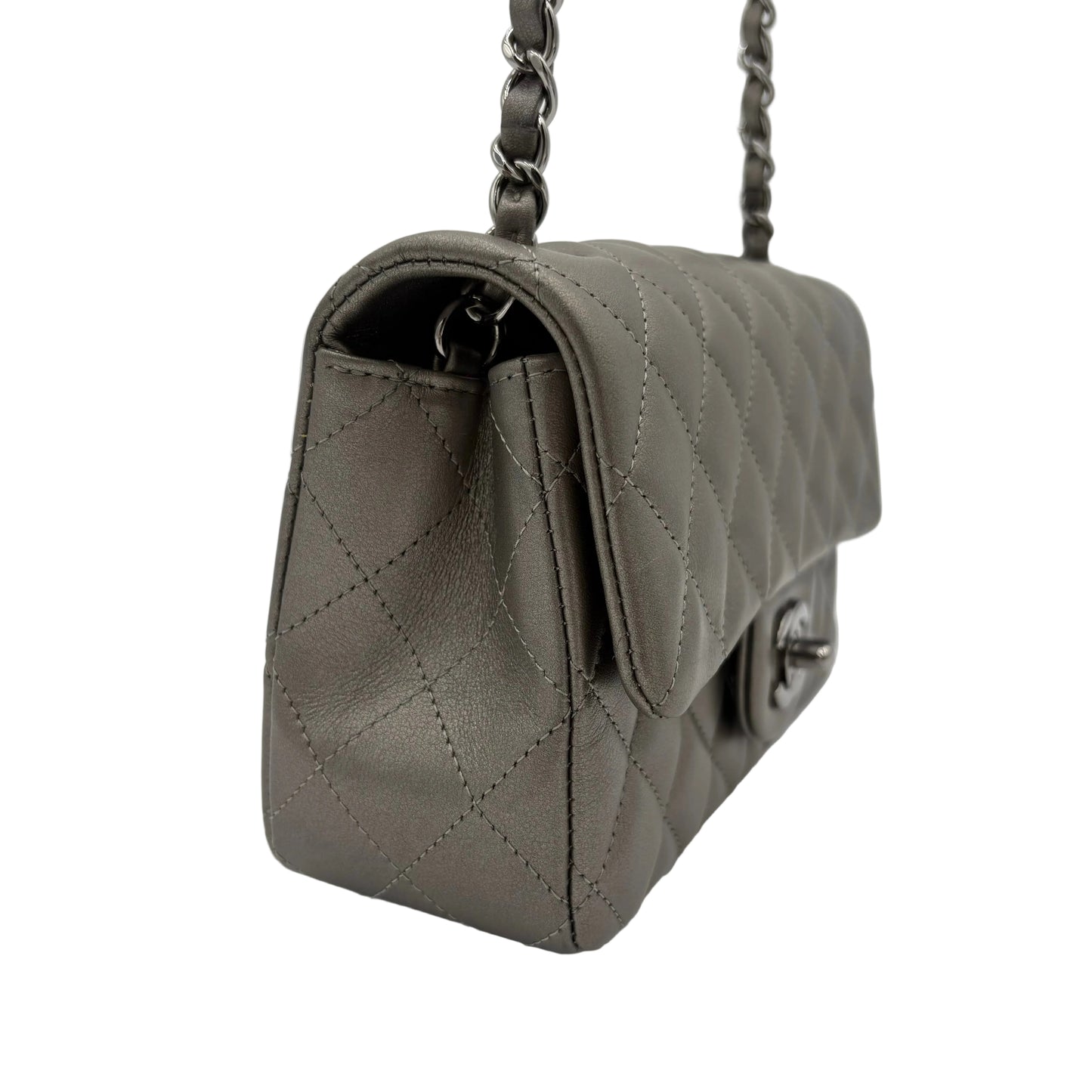 MIB 2021 Chanel Mini Rectangular Single Flap