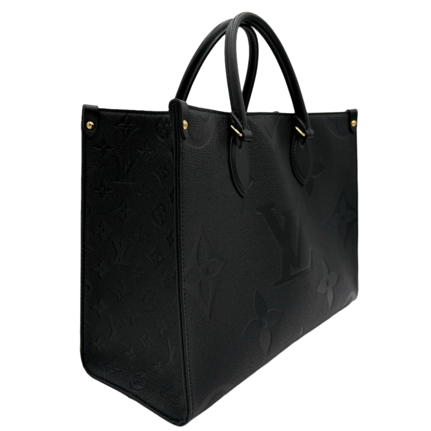 Louis Vuitton OnTheGo Empreinte Black Leather MM