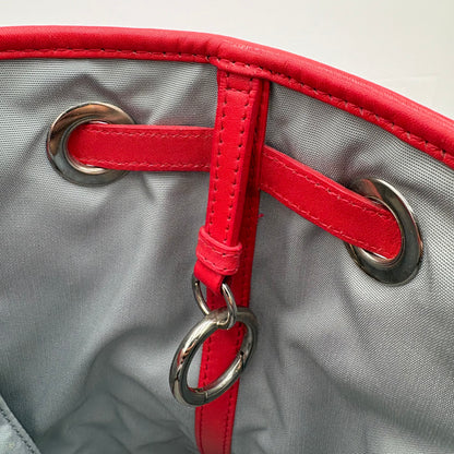 Christian Dior Panarea Red Tote-Cannage Canv