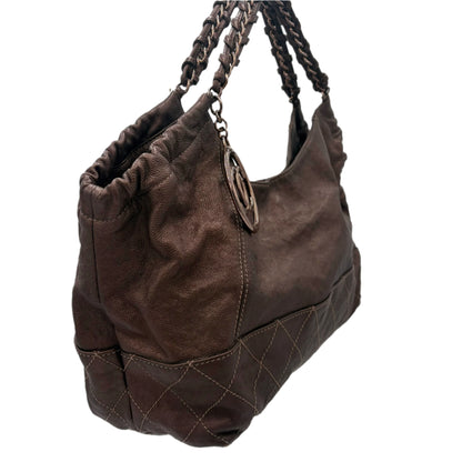 2007 Chanel Coco Cabas Brown Tote