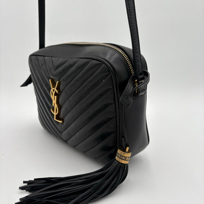 Saint Laurent Medium Lou Camera Bag-Black