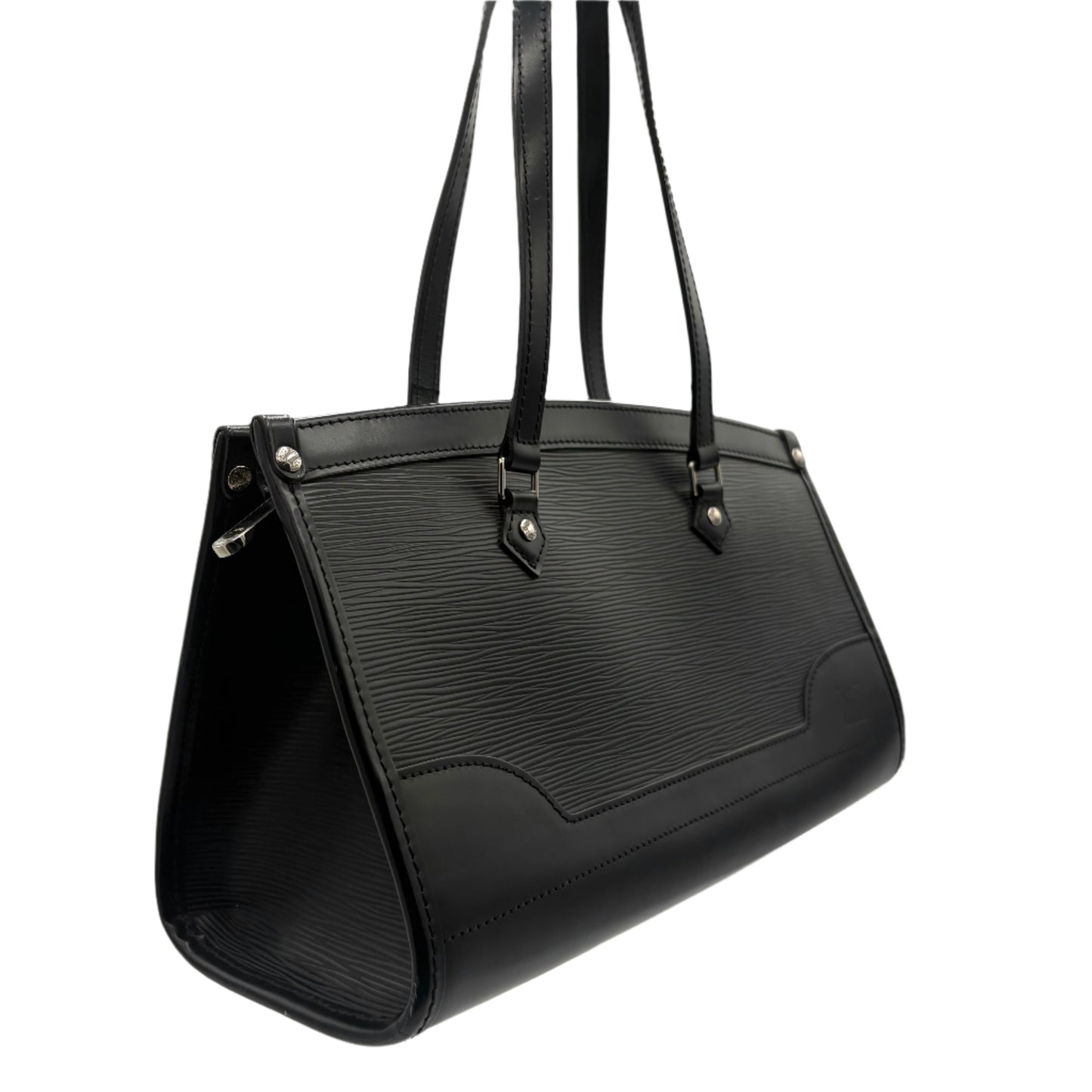 Louis Vuitton Madeleine Handbag-Black Epi : PM