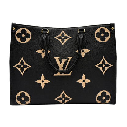 MIB 2023 Louis Vuitton OnTheGo Bicolor Monogram Empreinte Leather