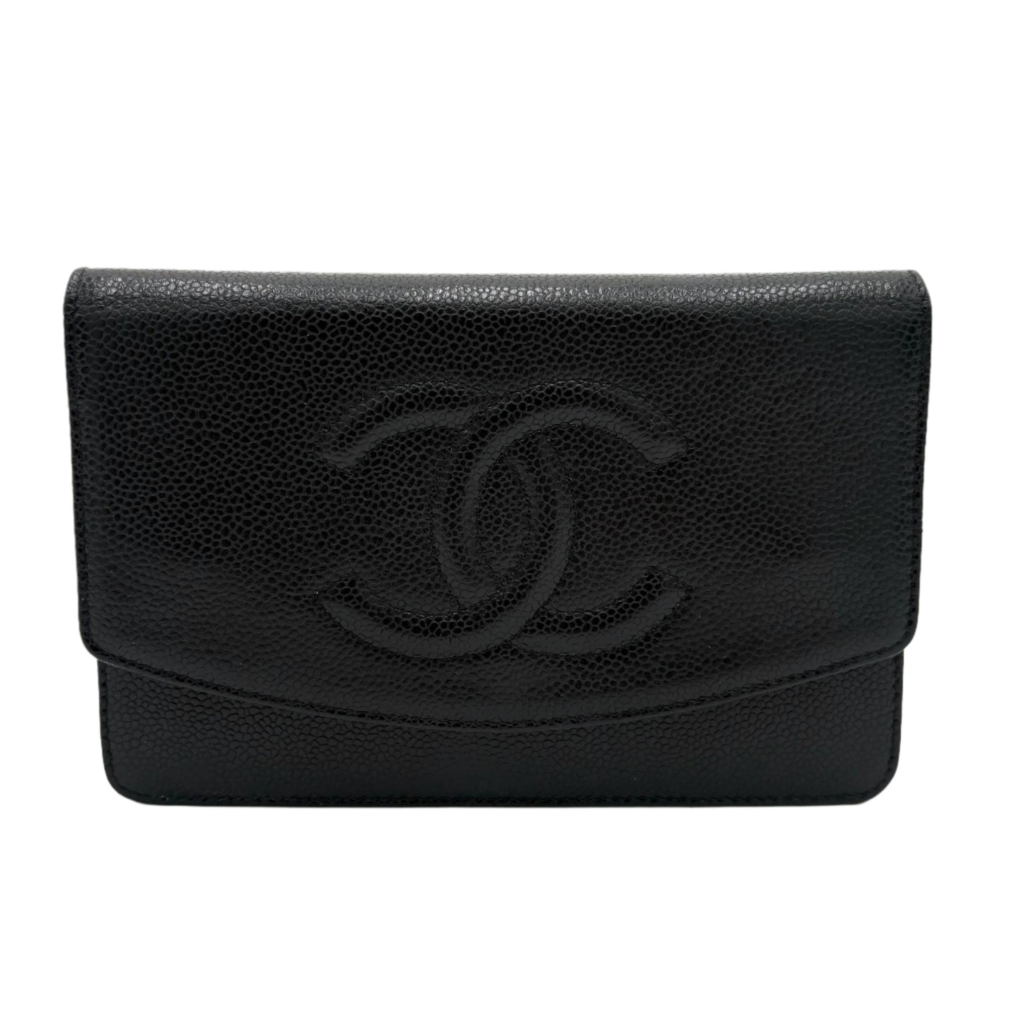 2008 Chanel Caviar Timeless Wallet On Chain