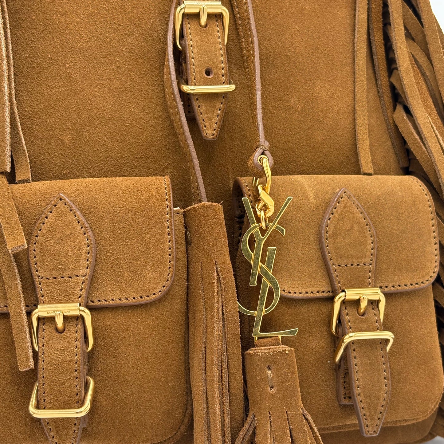 Saint Laurent Suede Fringed Festival