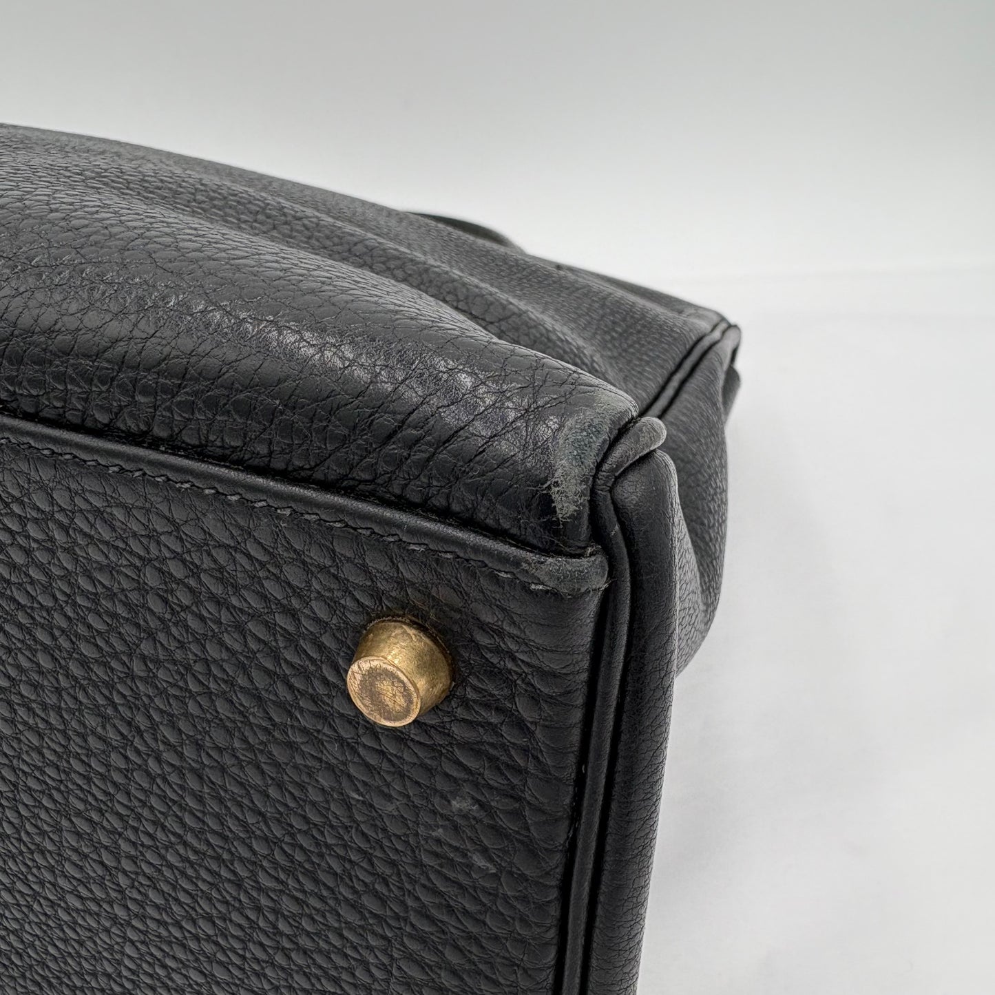 2001 Hermès Retourne Kelly Taurillon Clemence Leather