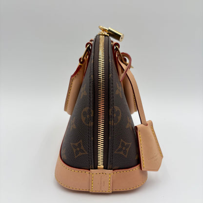 Chipped Louis Vuitton Monogram Alma BB
