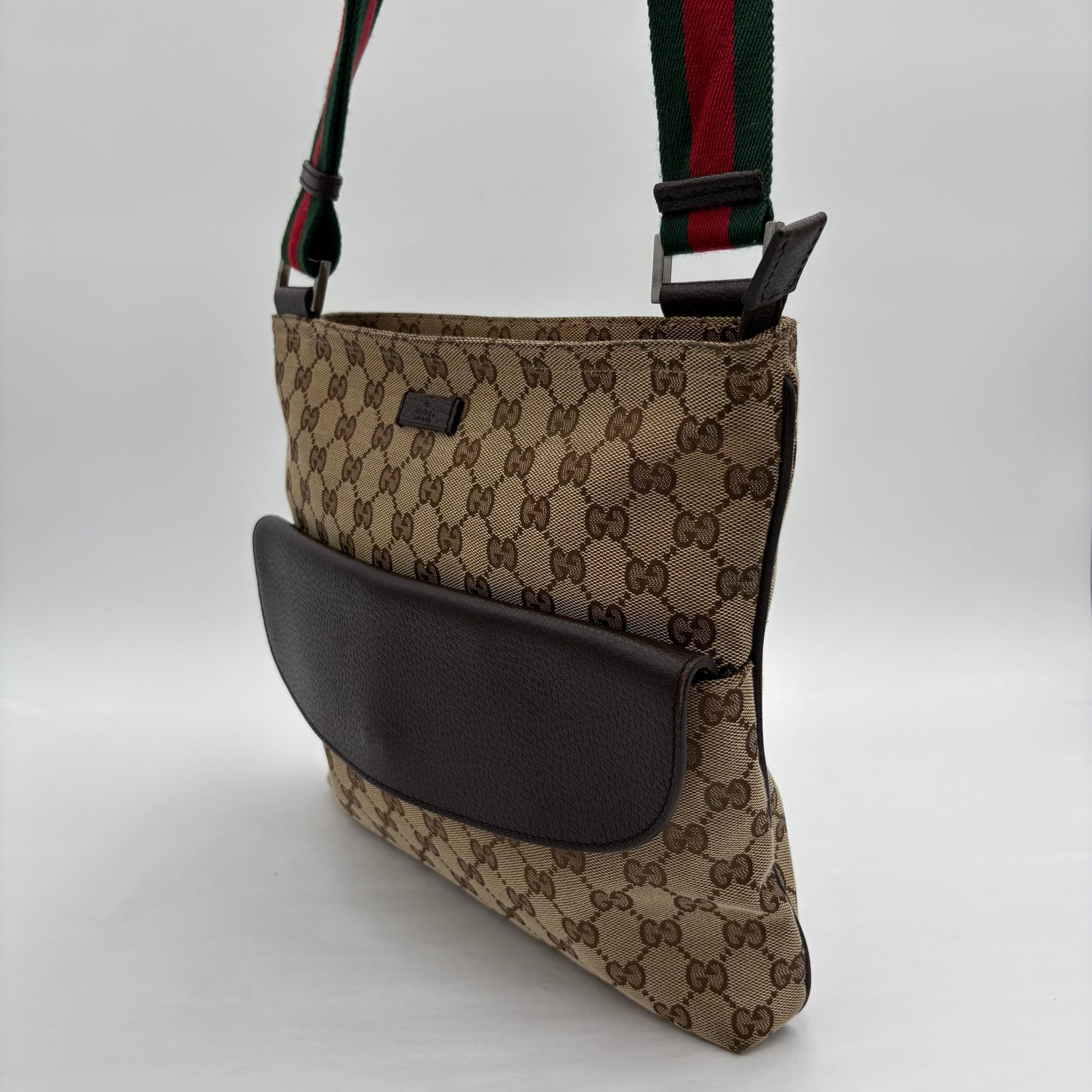 Gucci Canvas Web Messenger