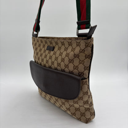 Gucci Canvas Web Messenger