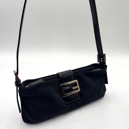 Vintage Fendi Nylon Flat Baguette