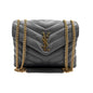 Saint Laurent Loulou Small Shoulder Bag - Grey