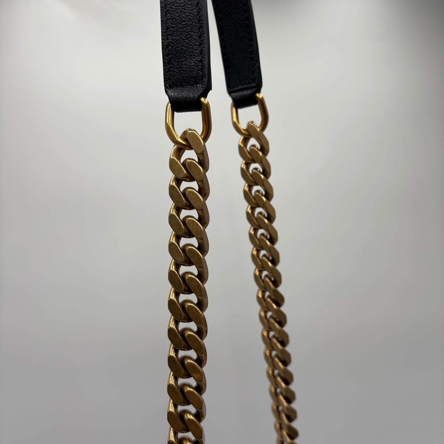 Saint Laurent College Quilted Shoulder Bag
