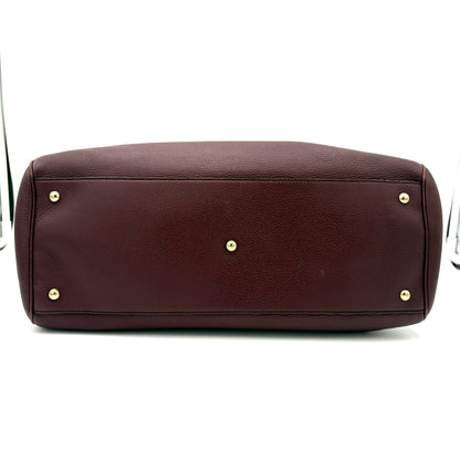 Gucci Bamboo Shopper Tote Bag-Burgundy