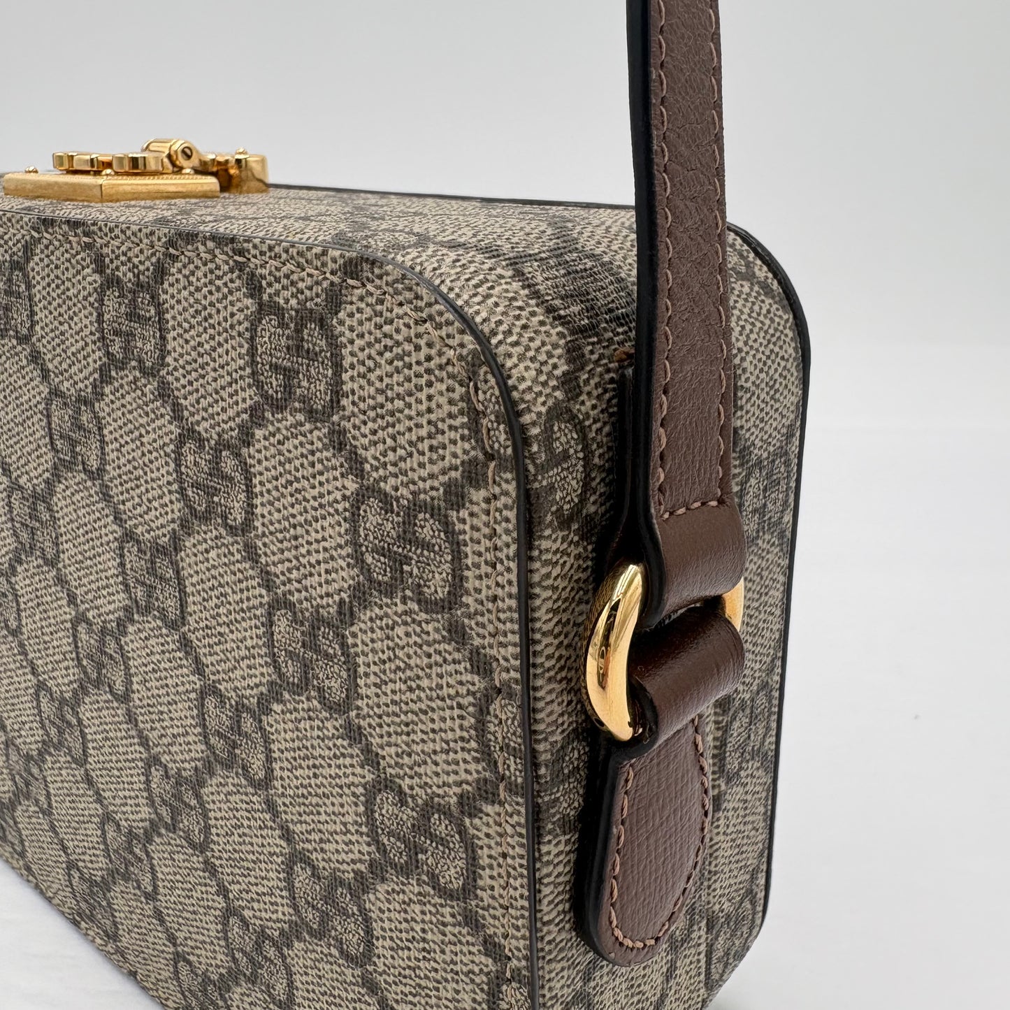 Gucci Interlocking GG Box Crossbody Purse