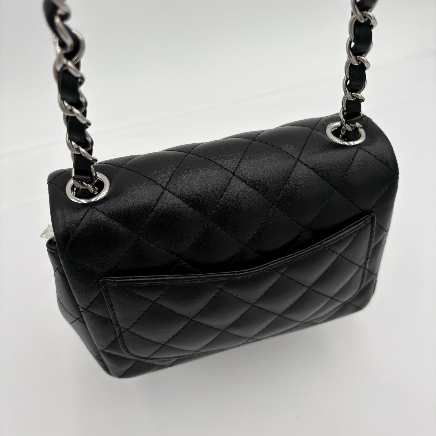 2023 Chipped Chanel Mini Square Classic Single Flap