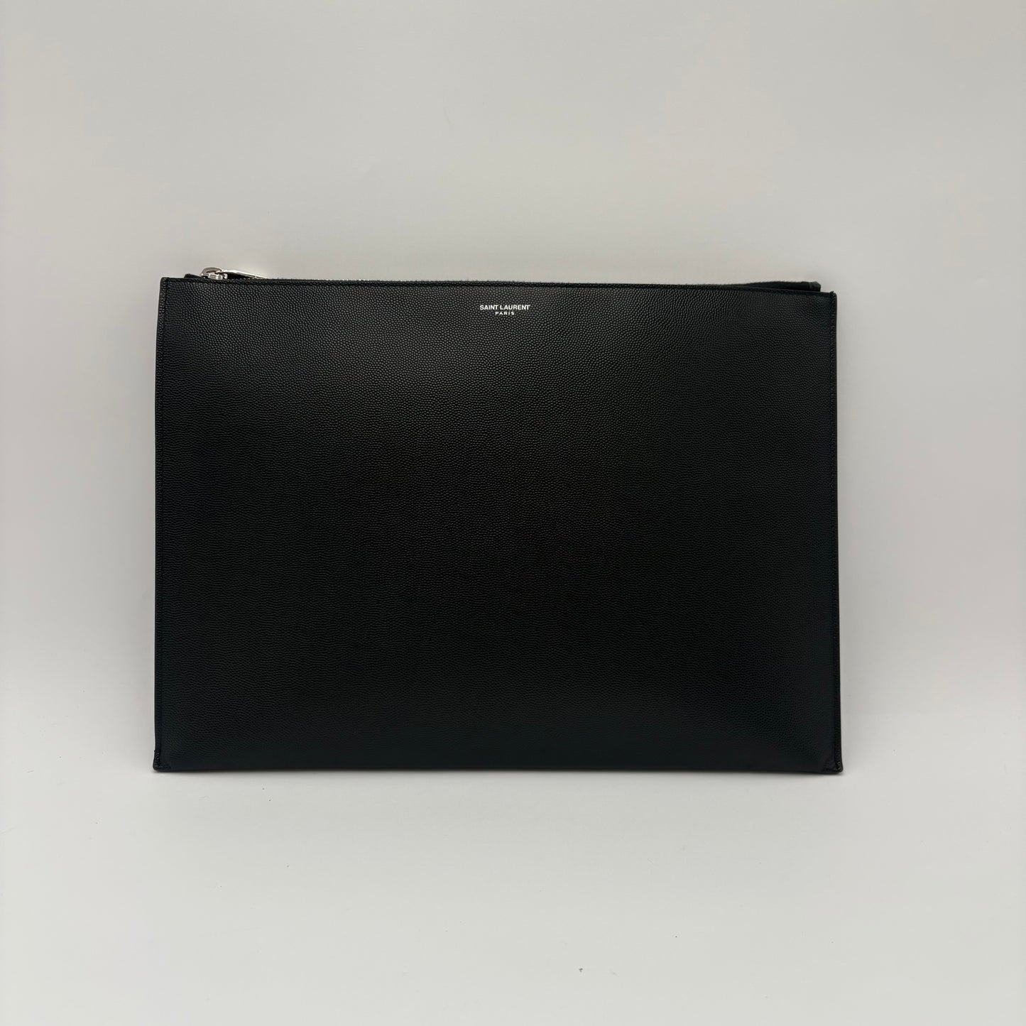 Saint Laurent Large Zipper Clutch