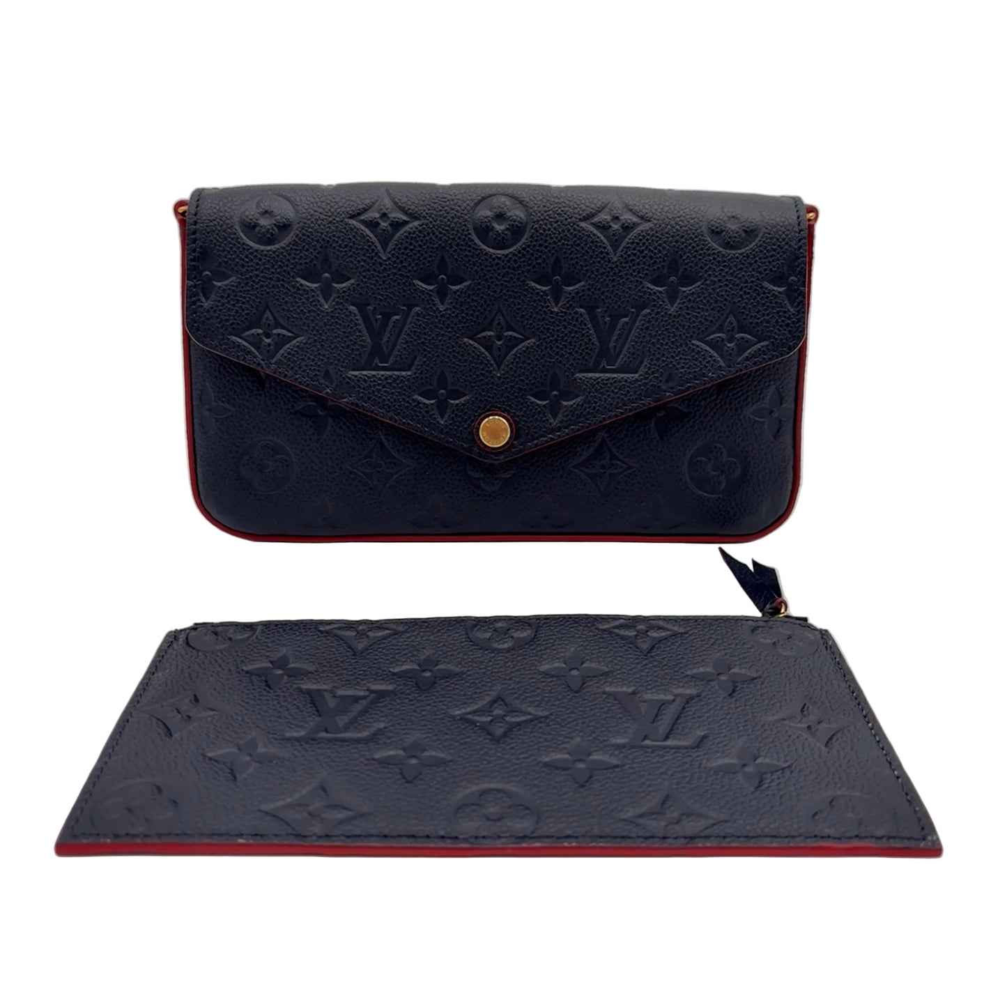 2021 Louis Vuitton Felicie Empreinte Leather
