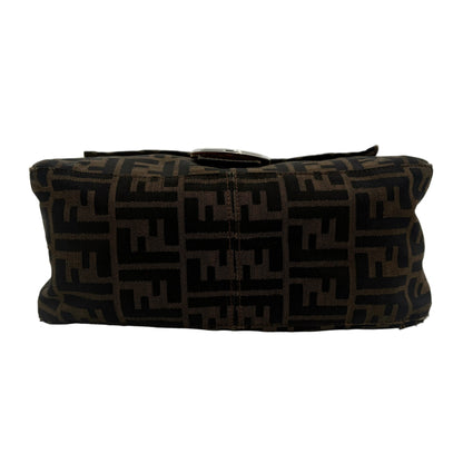 Vintage Fendi Mama Zucca Canvas Baguette