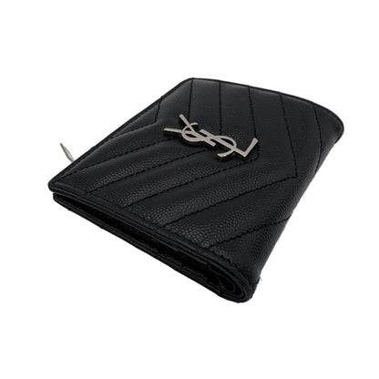 Saint Laurent YSL Cassandre Matalasse Bi-Fold Wallet