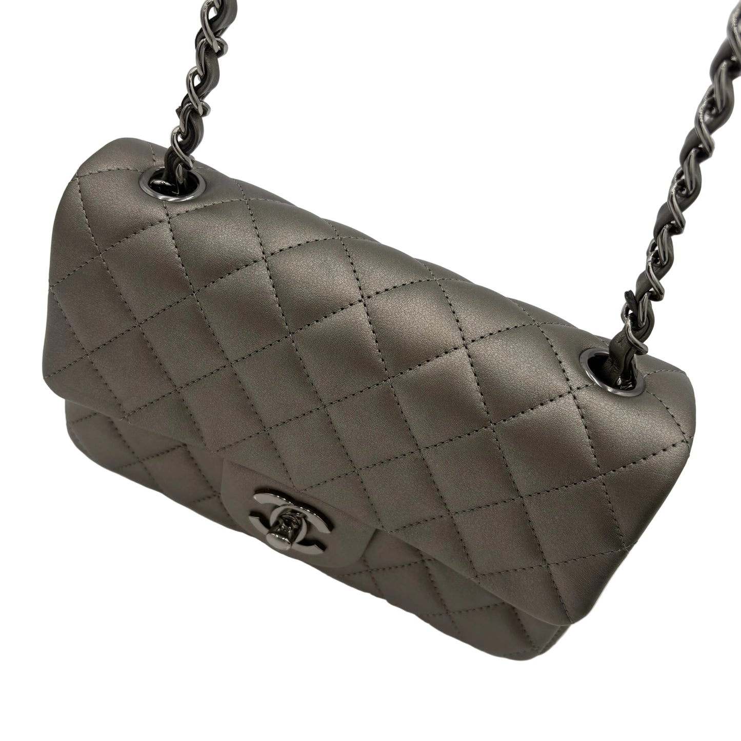 MIB 2021 Chanel Mini Rectangular Single Flap