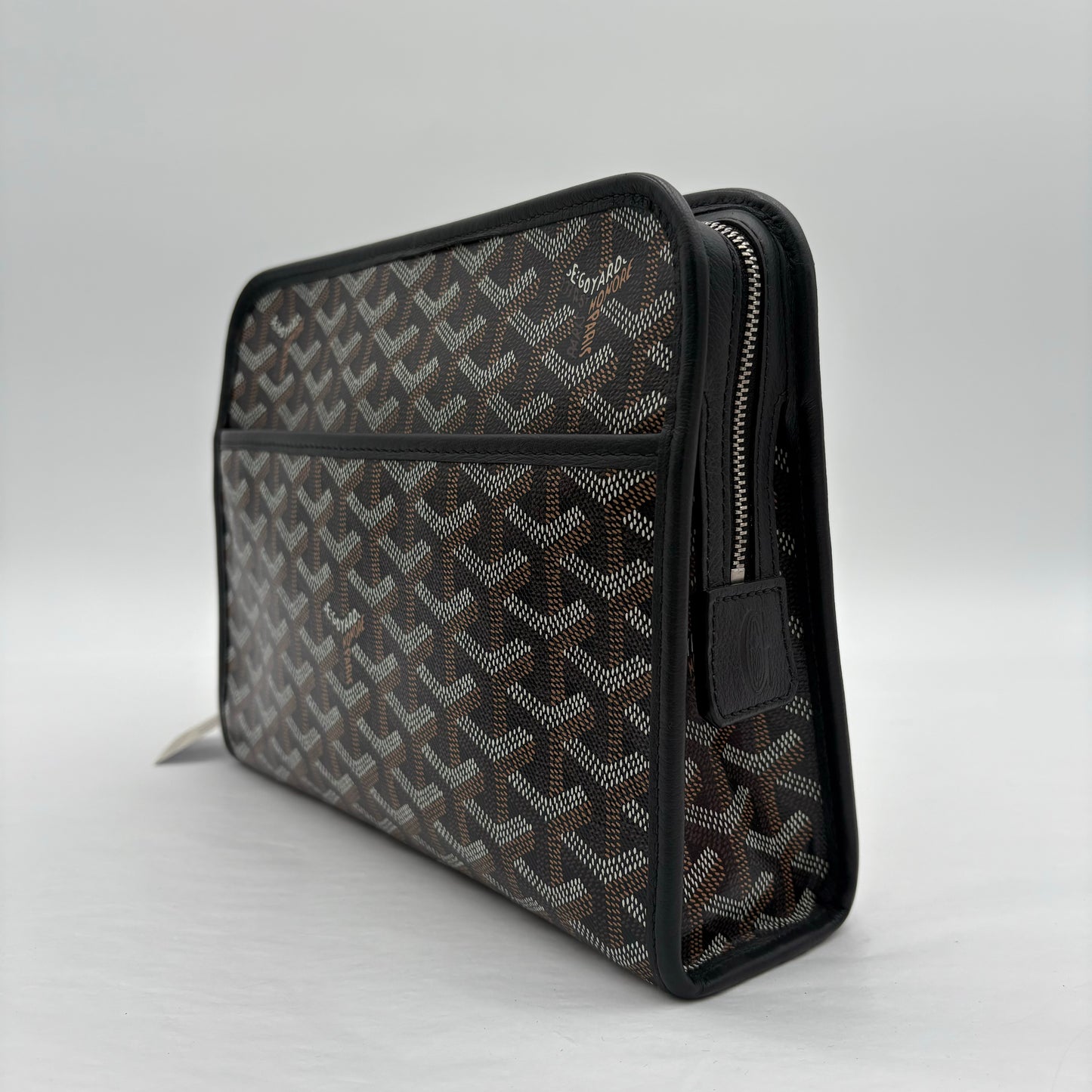 Goyard Black Trousse De Toilette Bag