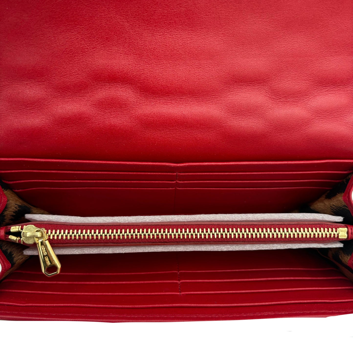 NWT Roberto Cavalli Quilted Continental Wallet