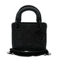 Christian Dior Lady Dior Mini Cannage Black Lambskin