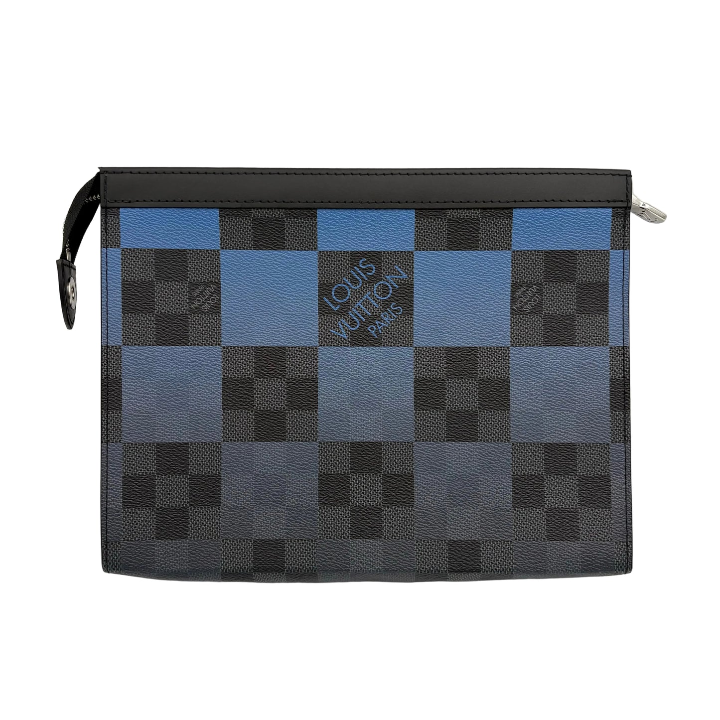 Chipped Louis Vuitton 3D Pochette Voyage Clutch Bag
