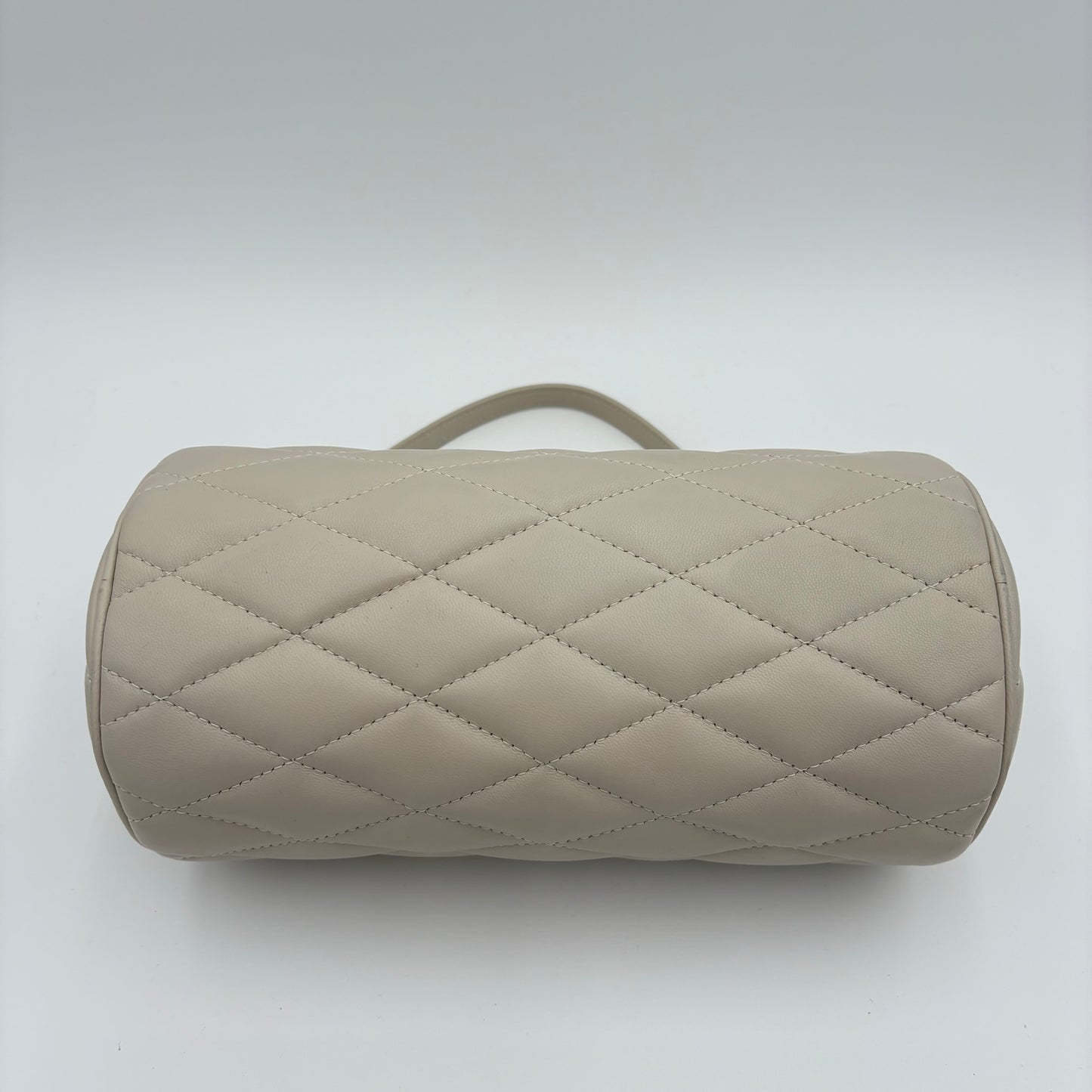 Saint Laurent Sade Tube Quilted Leather Bag