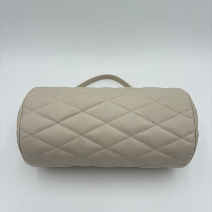 Saint Laurent Sade Tube Quilted Leather Bag
