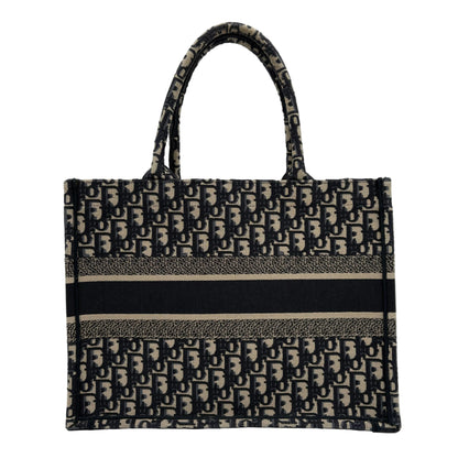 Christian Dior Book Tote Oblique Embroidery
