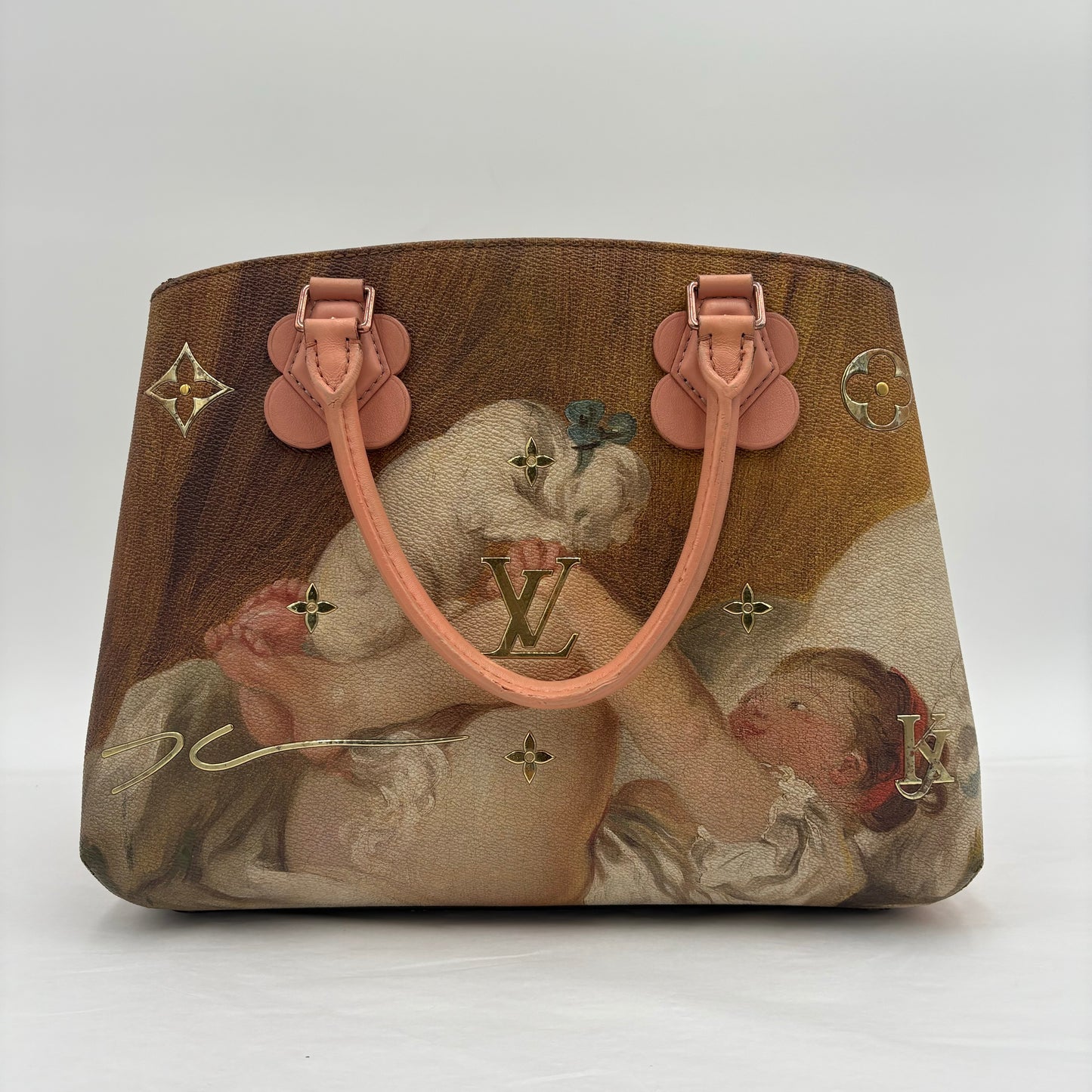 Louis Vuitton LIMITED Montaigne X Jeff Koons Fragonard Bag